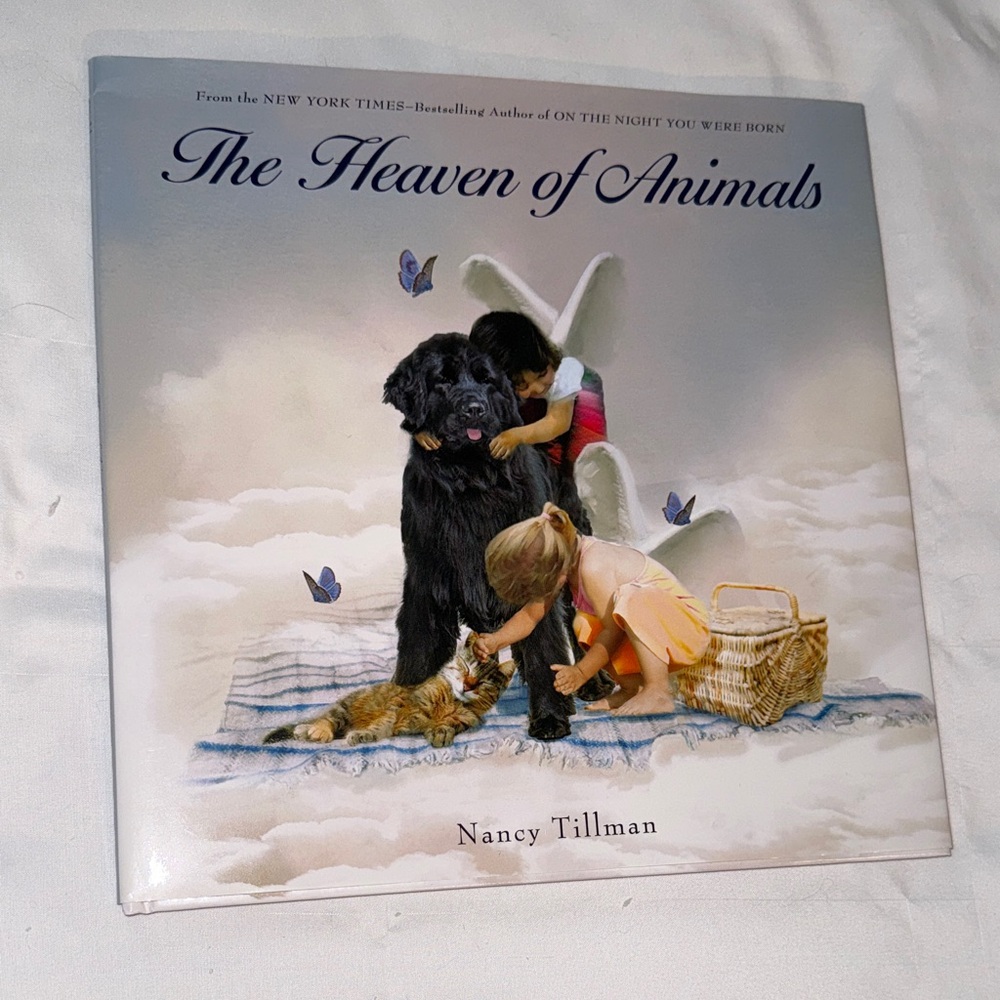 The Heaven of Animals by - Illustrated Children's Book (White)
